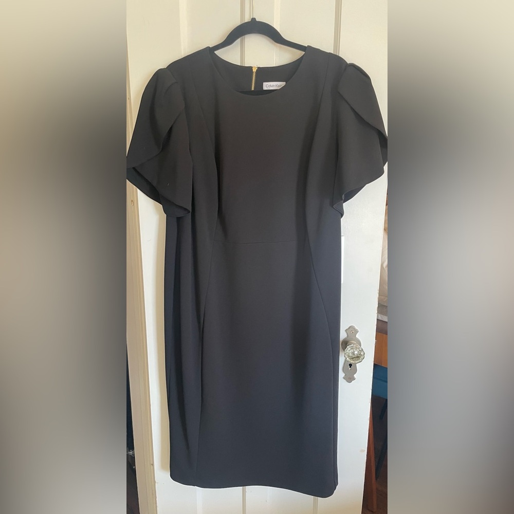 NWT Calvin Klein Black Dress (20W)
